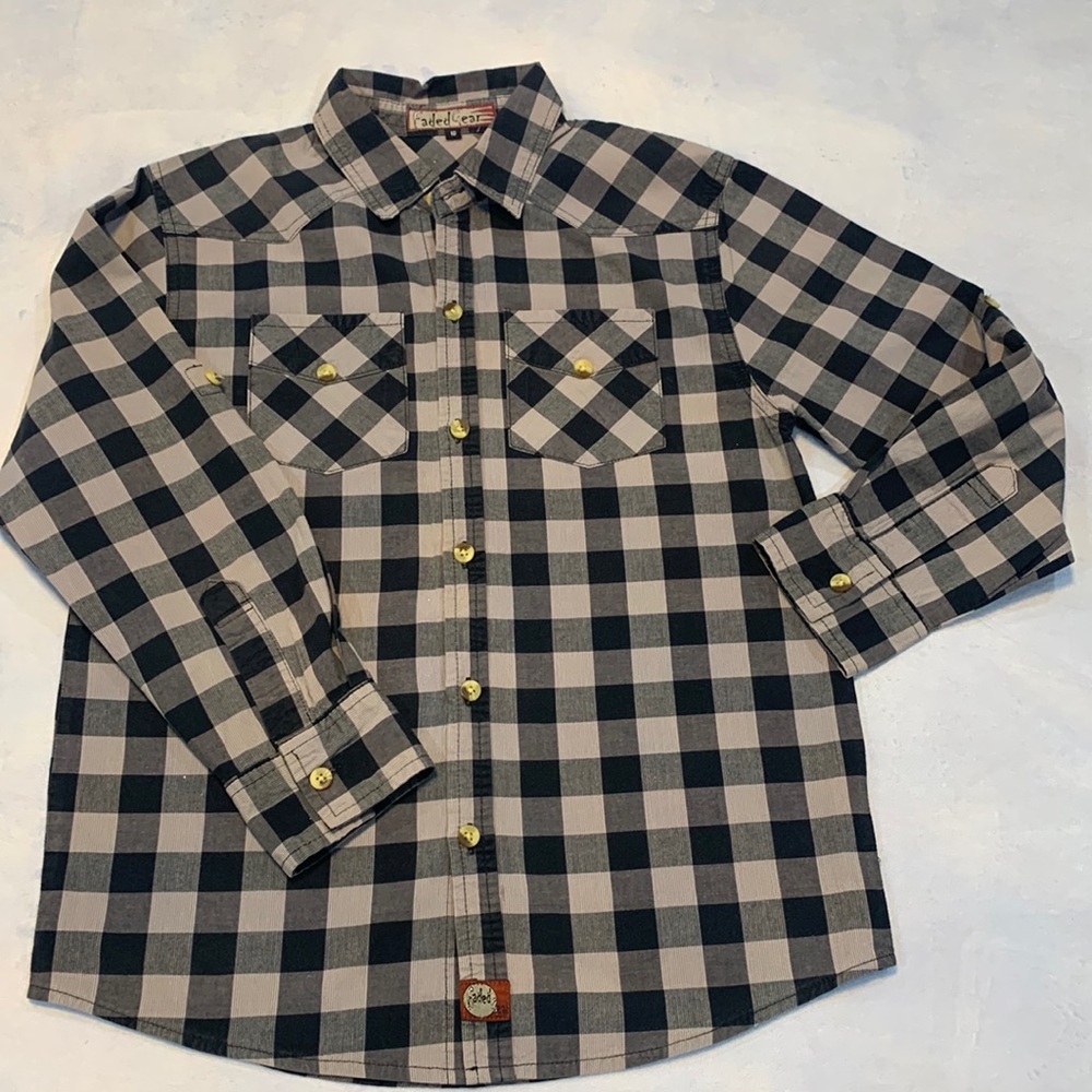 Boys button down top
